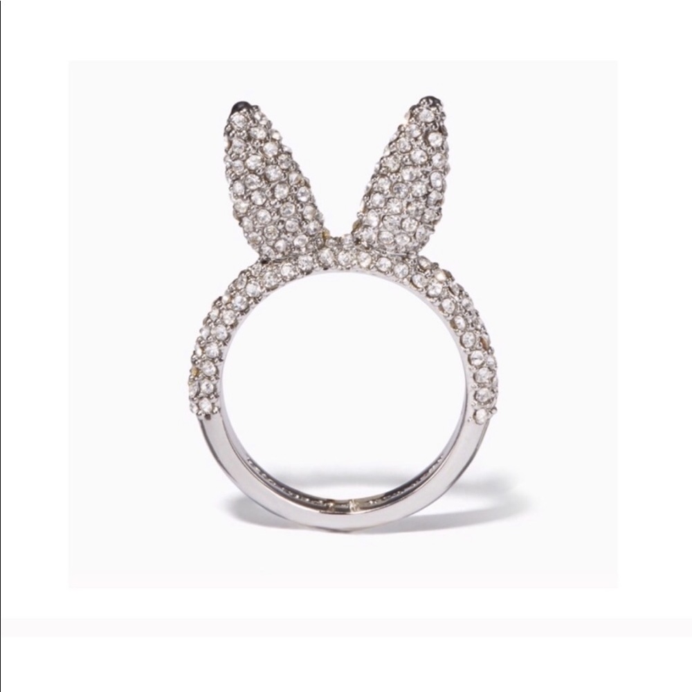 HP 💓 NWT Kate Spade Make Magic Bunny Ring NEW - Picture 4 of 6